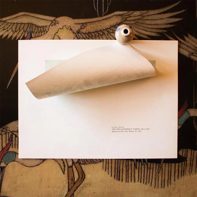 Maurice Utrillo 1950s After Maurice Utrillo "The Philosopher's Tower", First Edition Impressionist Print For Sale - Image 4 of 8