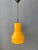 Space Age Industrial Yellow Metal Shaped Pendant Light For Sale - Image 11 of 11