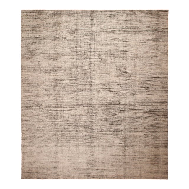 Large Abstract Minimalist Modern Area Rug For Sale