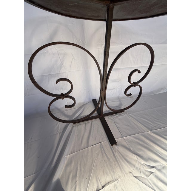 Metal Side Table For Sale - Image 7 of 7