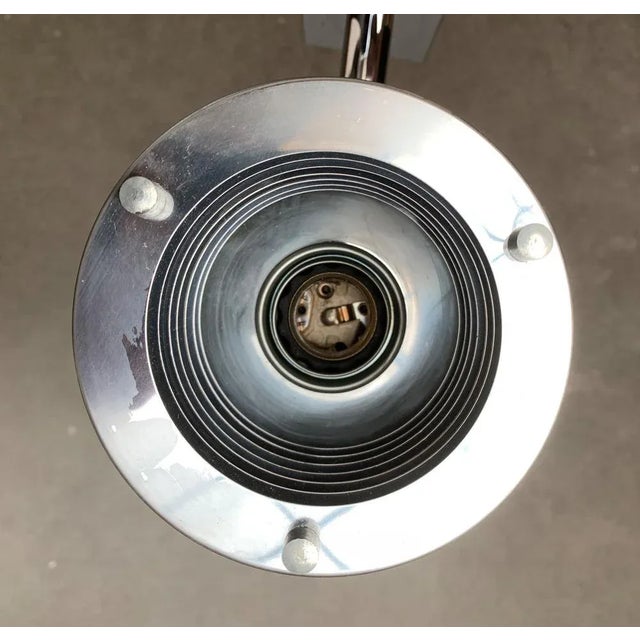 Mid-Century Space Age Chrome Wall Lamp, 1960s For Sale - Image 17 of 18