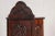 Brown Antique Walnut Wall Cabinet, 1900 For Sale - Image 8 of 18