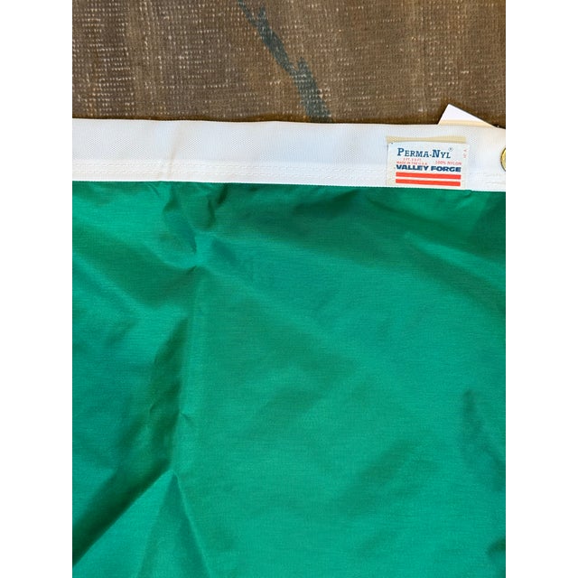 Traditional Late 20th Century Vintage Irish Flag For Sale - Image 3 of 4