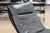 Modern W. Schillig Daily Dreams Black Leather & Chrome Cantilever Chaise Lounge Chair For Sale - Image 3 of 8