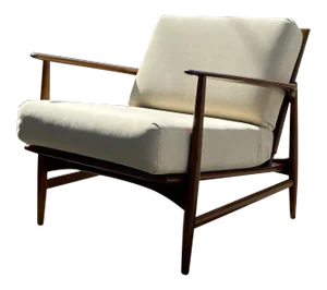 Mid Century Modern Lounge Armchair | Kofod Larsen for Selig