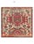 Traditional Pasargad DC Antique Small Square Rug For Sale - Image 3 of 3
