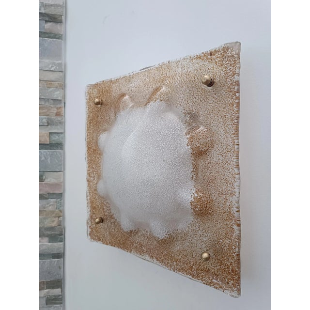 Wall Light attributed to Mazzega, 1970s For Sale - Image 9 of 9