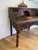 Very fine antique Moorish style inlaid writing desk and chair set, circa 1920's. This hand-carved, intricately detailed...