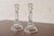 Contemporary Tiffany & Co. Clear Crystal Candlesticks, Pair For Sale - Image 3 of 11