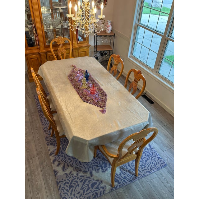 Set of 6 Vintage Universal Furniture Queen Anne Dining Chairs For Sale In Minneapolis - Image 6 of 12