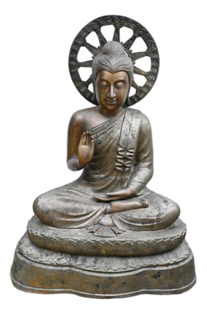 Large Vintage Nepalese Buddha Statue