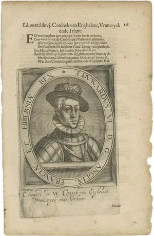 J. Janszoon, Portrait of Edward VI, 1615, Paper