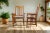 Mid-Century Modern Vintage Mission Style Bassett Furniture Dining Chairs | Set of 2 For Sale - Image 3 of 6