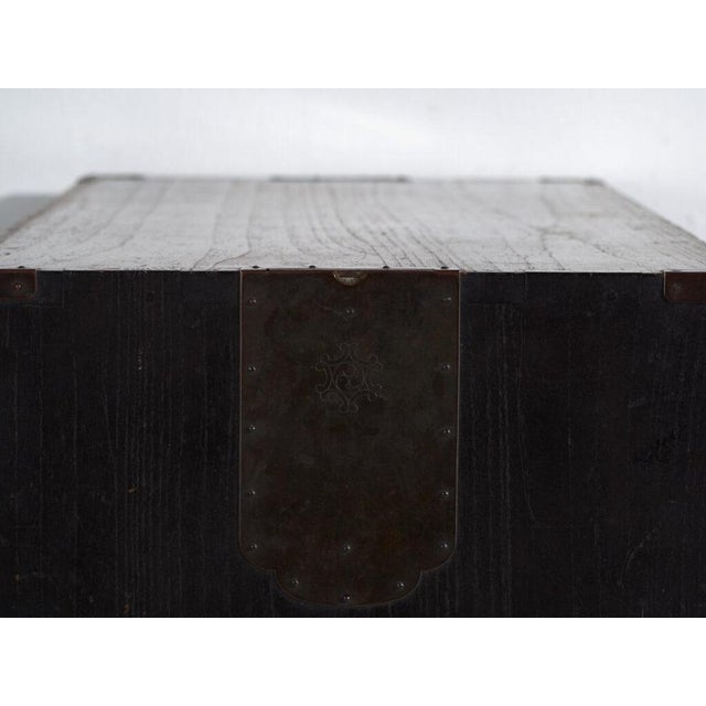 Antique Japanese Black Isho-Dansu Chest For Sale - Image 11 of 13