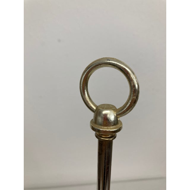 Late 20th Century Underwriters Laboratories French Horn Lamp For Sale - Image 10 of 11