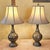 Vintage Bronze Urn Table Lamps With Neutral Shades, Classic Traditional Lighting, 32” Tall - a Pair For Sale - Image 13 of 18