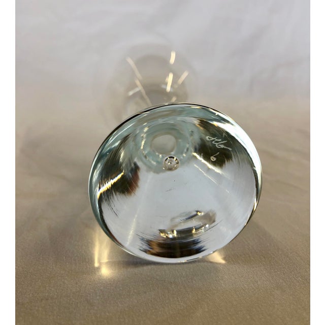 1960s 1960s Princess Water/Wine Glassware by Holmegaard - Set of 7 For Sale - Image 5 of 6