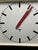 Metal Large Czech Industrial Square Factory Clock from Pragotron, 1970s For Sale - Image 7 of 9