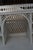1970s Vintage White Wicker Writing Desk W/ Drawer / Side Basket & Cubbies / Shelves For Sale - Image 5 of 18