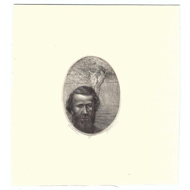 William Joseph Patterson (born 1941) "Bartholomew" etching on paper, pencil signed, titled, and marked as an artist's...