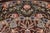 Shabby Chic Shabby Chic Botanical 1990's Pak-Persian Brown/Gray Wool Round Rug - 6'2'' X 6'3'' For Sale - Image 3 of 9