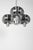 Space Age Pendant Light in Metal For Sale - Image 11 of 12