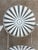 White French François Carré Sunburst Garden Rocker Chair For Sale - Image 8 of 12