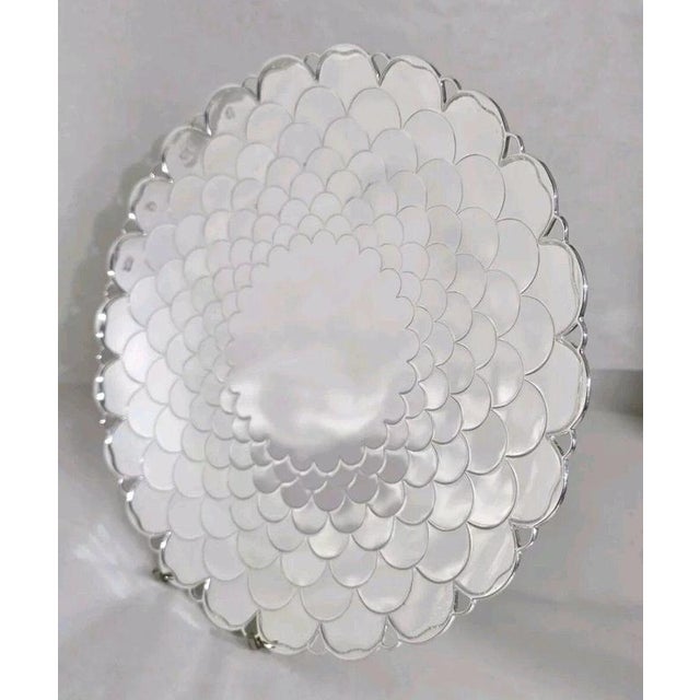 Mid-Century Vintage Sterling Silver Cake Stand from Mappin & Webb, 1962 For Sale - Image 3 of 18