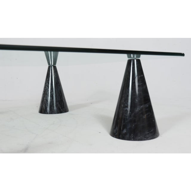 Marble Coffee Table in the style of Massimo Vignelli, Italy, 1980s For Sale - Image 18 of 18