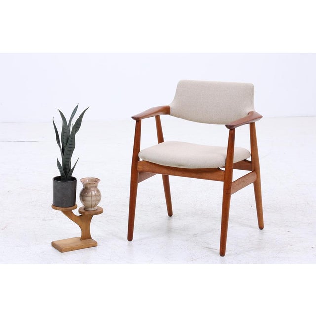 Vintage Teak Chair by Erik Kirkegaard for Glostrup For Sale - Image 3 of 15