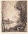 after Jean-Baptiste-Camille Corot, View of Mantes, 19th Century, Etching For Sale