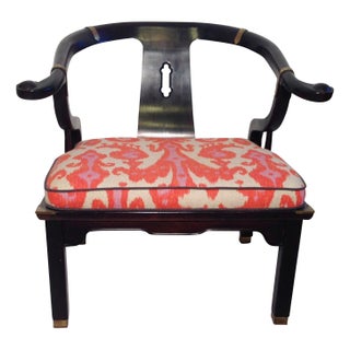 James Mont Style Vintage Ming Chair For Sale