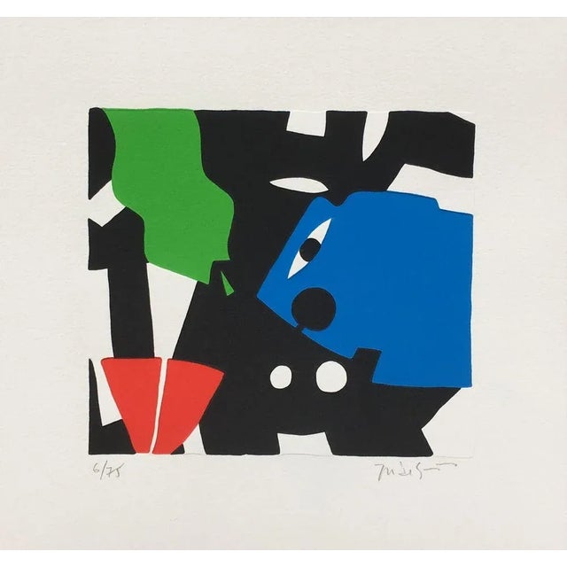 2006 José De Guimaraes Mimesis Screenprint For Sale