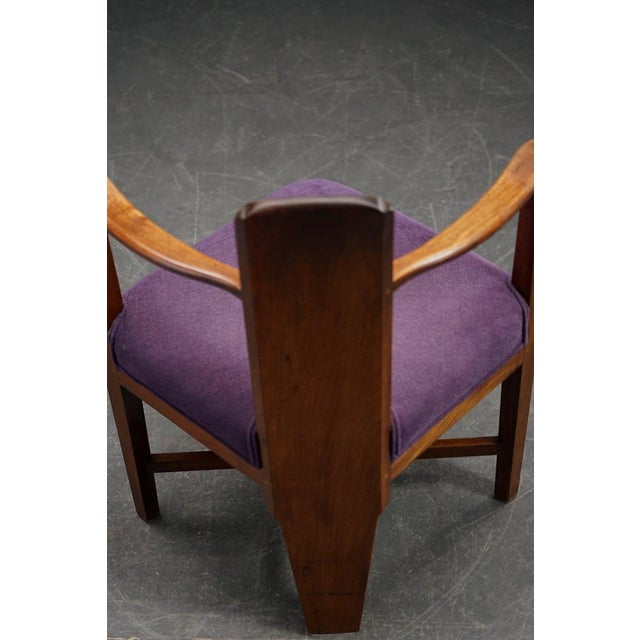 Antique Corner Chair by Van den Bosch For Sale - Image 6 of 15