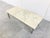 Stone Vintage White Marble Coffee Table, 1960s For Sale - Image 7 of 11