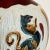 Ceramic Antique Chinese Ceramic Vessel Vase Pot Depicting Lion and Crocodile in Shades of Red, Blue and Ochre For Sale - Image 7 of 8