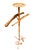 Metal French Faux Bamboo Valet Stand, 1960s For Sale - Image 7 of 12