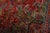 Heriz Rug 8’2” X 10’11” Red Wool Vintage Traditional Hand-Knotted Carpet For Sale - Image 4 of 15