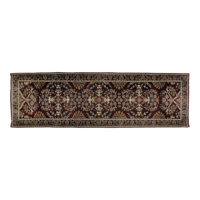 Indo Persian Sarouk Runner, 2'8" X 8'3" For Sale