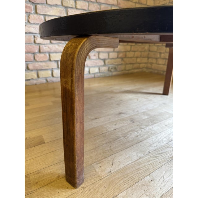 1930s Prewar Coffee Table by Alvar Aalto for Finmar, Finland, 1930 For Sale - Image 5 of 8