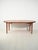Scandinavian Round Dining Table in Streaked Teak, 1960s For Sale - Image 4 of 9