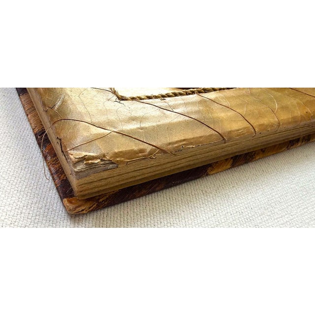 Vintage Flamingo Banana Leaf Photo Album Tropical Hawaiian MCM For Sale - Image 9 of 11