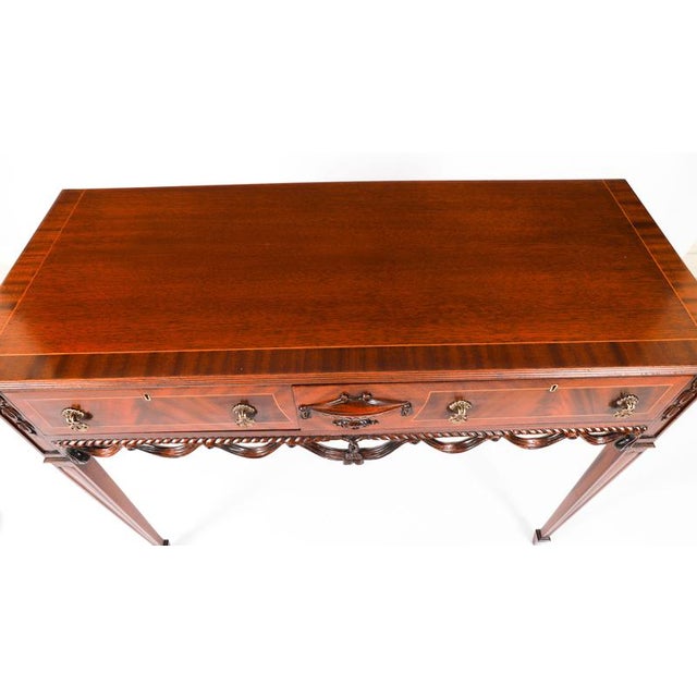 Vintage Cutlery Console Table from Maple & Co., Late 20th Century For Sale - Image 6 of 17