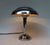 1920s Art Deco Chrome-Plated Mushroom Table Lamp, France, 1920s For Sale - Image 5 of 18