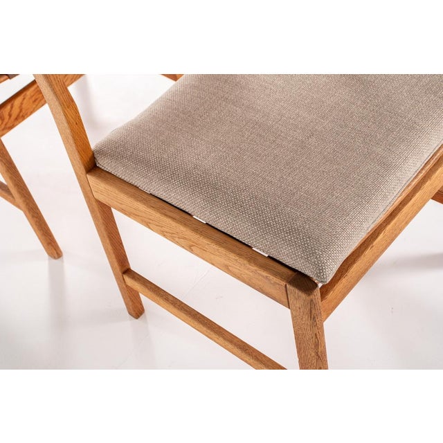 Oak Dining Chairs by Kurt Østervig for K.P. Møbler, 1960s, Set of 4 For Sale - Image 10 of 14