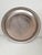 Round mirror in satin-finish steel, produced in the 1960s and 1970s, designed by Sergio Mazza. Good overall condition. As...