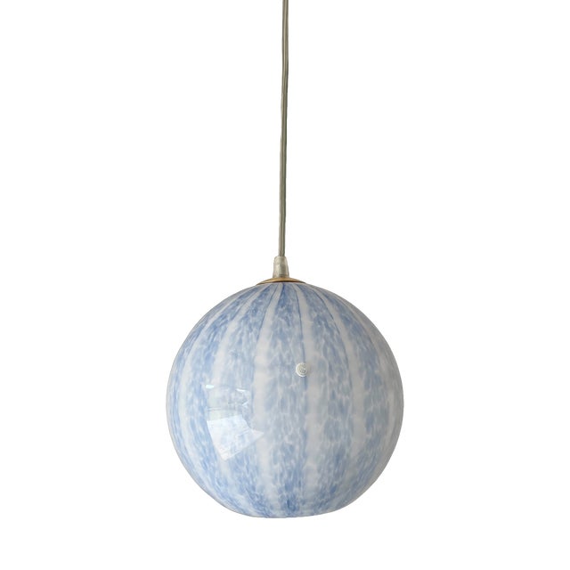 Blue Tulipano 20 Pendant Light from La Murrina, 1990s For Sale