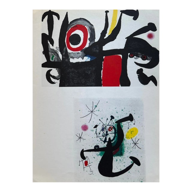 Fine Art Print by Joan Miró, Paris, 1972 For Sale
