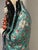 1920s Late Qing/Early Republic Chinese Famille Verte Lu Xing Porcelain Figure W/ Child For Sale - Image 5 of 11