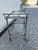 Silver Jansen Rolling Serving Cart by Maison Jansen For Sale - Image 5 of 13
